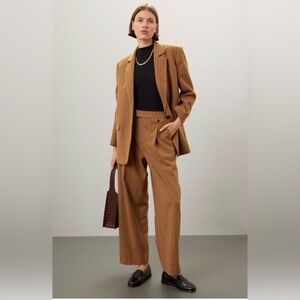 Madewell Rosedale high rise pinstripe straight pant size 6